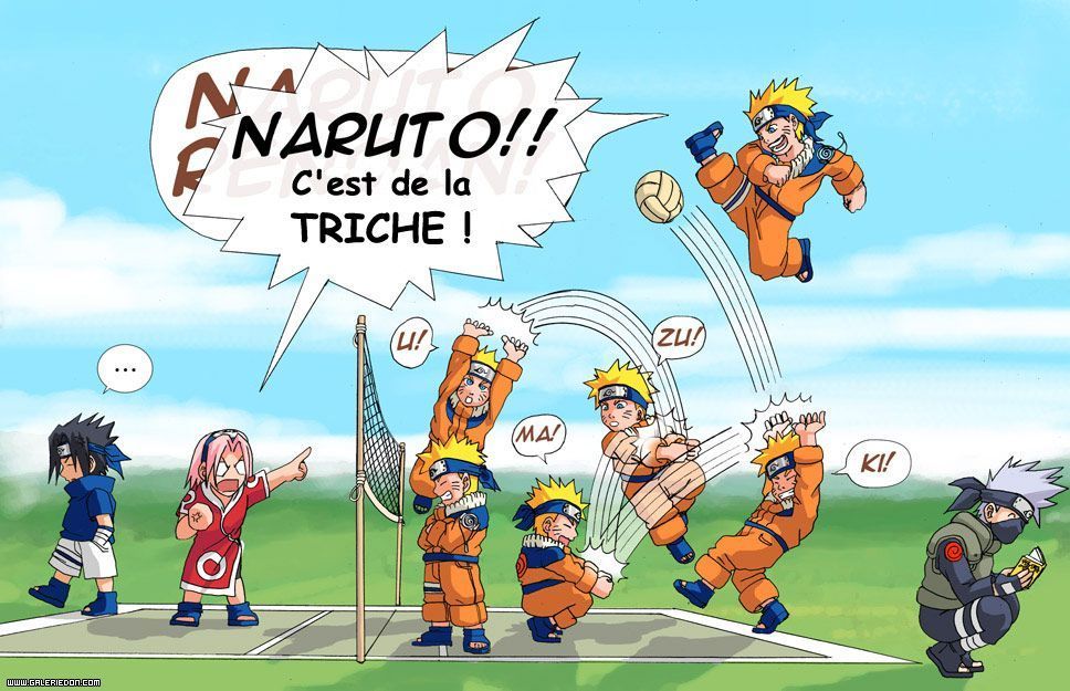 Volley Ball dans Naruto